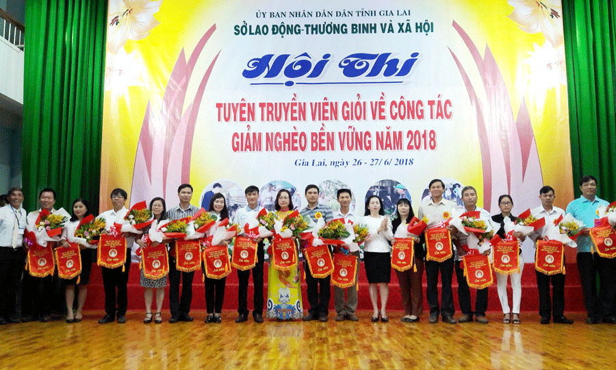 Gia Lai: Hội thi "tuyên truyền viên giỏi về công tác giảm nghèo bền vững"