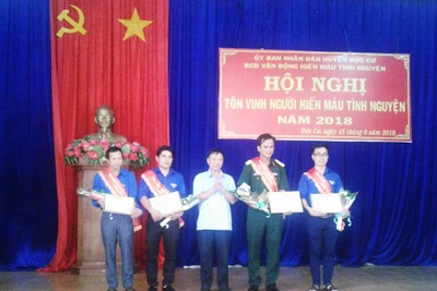 Tôn vinh, khen thưởng 50 tập thể và cá nhân điển hình phong trào HMTN