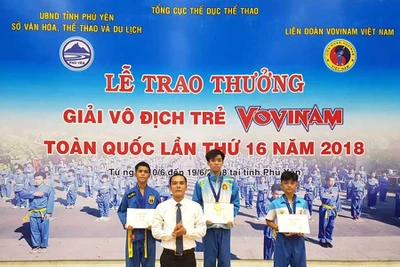 Vận động viên Gia Lai giành HCB tại Giải VĐ trẻ Vovinam toàn quốc