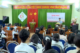 Khai mạc lớp bồi dưỡng sáng tác Văn học trẻ – Văn học dân tộc thiểu số năm 2025. Ảnh: Huy Toàn.