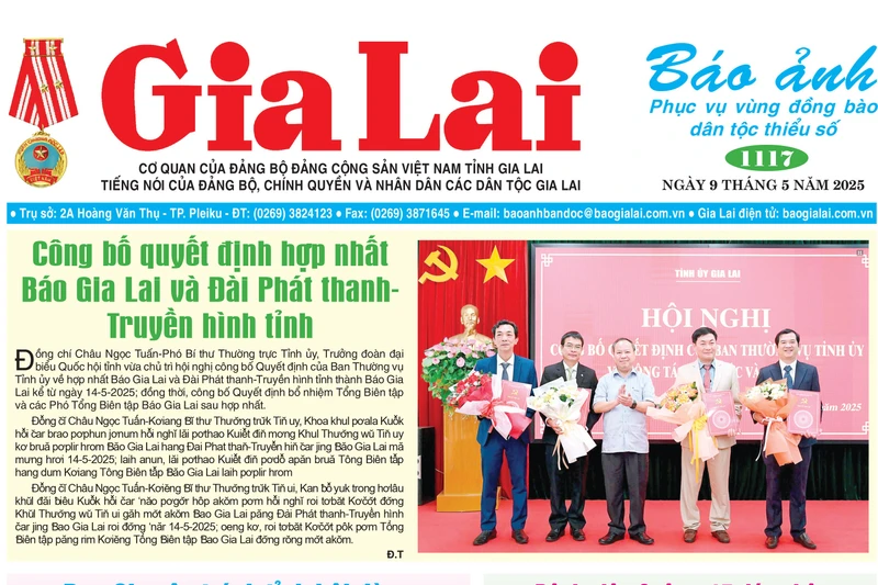 Báo Ảnh Gia Lai ngày 9-5-2025