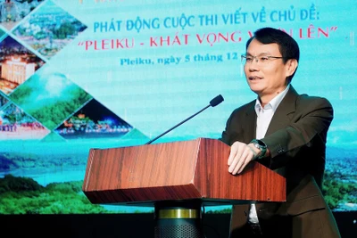 Cuộc thi viết “Pleiku - Khát vọng vươn lên” năm 2025 nhận tác phẩm từ ngày 20-1