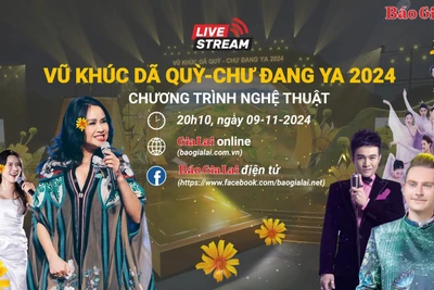 Hơn 30 Báo Đảng sẽ chia sẻ Livestream chương trình nghệ thuật “Vũ khúc Dã quỳ-Chư Đang Ya 2024” từ Báo Gia Lai