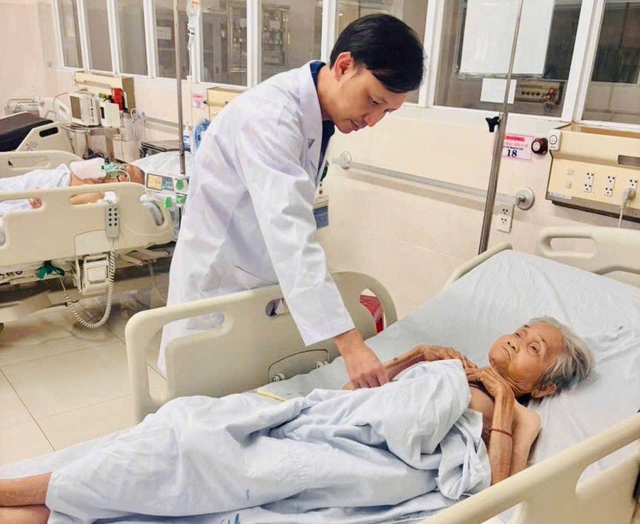 Sức khỏe bệnh nhân dần cải thiện. Ảnh: NVCC img-8545.jpg