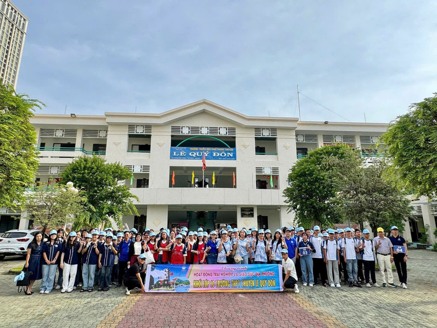 Trường THPT chuyên Lê Quý Đôn. Ảnh: ĐVCC gen-h-1-1.jpg