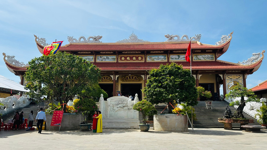 Nhà thờ họ Đặng Việt Nam ở phường An Nhơn Bắc. Ảnh: Thảo Khuy b.jpg