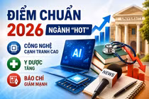 Điểm chuẩn 2026 ngành “hot”: Công nghệ cạnh tranh cao, y dược tăng, báo chí giảm mạnh
