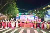 Phường Pleiku tổng duyệt chương trình lễ khai trương “Phố đêm Chợ Nhỏ”.