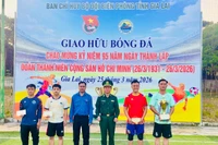 Đoàn phường Hội Phú vô địch Giải giao hữu bóng đá chào mừng Ngày thành lập Đoàn