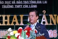 Ông Đỗ Bách Khoa giữ chức Chủ tịch Hội đồng quản trị Trường Tiểu học, THCS và THPT Sao Việt. Ảnh: ĐVCC