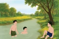 Dòng sông tuổi thơ