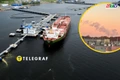 Lần đầu tiên UAV Ukraine tấn công cảng dầu lớn nhất của Nga