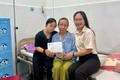 Trao tiền bạn đọc hỗ trợ đợt 4 cho gia đình bệnh nhân ung thư tại xã Ia Hrú