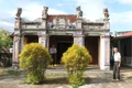Bảo tồn miếu cổ An Tân. Ảnh: Ngọc Minh