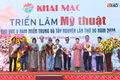 Triển lãm mỹ thuật khu vực V: Gia Lai ghi dấu ấn đậm nét 