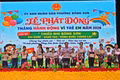 Phường Bồng Sơn tặng quà cho 400 trẻ em dịp Ngày Quốc tế thiếu nhi.