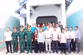 Bàn giao nhà ở cho gia đình chính sách tại xã Bình An.