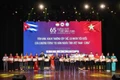 Hội Chữ thập đỏ Gia Lai được vinh danh tại sự kiện 65 năm Việt Nam-Cuba