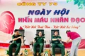 Cán bộ, chiến sĩ Công ty 75 hiến máu nhân đạo
