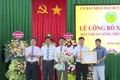 Ia Piơr đón bằng công nhận đạt chuẩn nông thôn mới