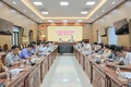Quang cảnh phiên họp đầu tiên của Hội đồng phối hợp PBGDPL tỉnh Gia Lai sau hợp nhất. Ảnh: Hồng Thương