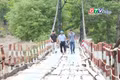 Gia Lai: Kiểm tra cầu treo để đảm bảo an toàn trong mùa mưa lũ 