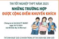 Thi tốt nghiệp THPT năm 2025: Những trường hợp được cộng điểm khuyến khích