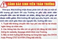 Trường ĐH cảnh báo nạn giả danh giảng viên lừa đảo học phí sinh viên