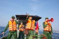 BĐBP tỉnh thông báo, tuyên truyền tàu thuyền tránh bão Bualoi