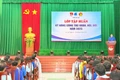 Quang cảnh lớp tập huấn kỹ năng công tác Đội năm 2025