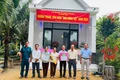 Trao Nhà đồng đội cho công nhân có hoàn cảnh khó khăn ở phường Hoài Nhơn