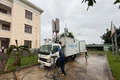 Triển khai xe phát sóng lưu động phục vụ thông tin liên lạc trong bão số 13