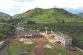Dừng triển khai Dự án công trình Nhà rông tại làng Ia Gri, xã Biển Hồ thuộc quy hoạch khu du lịch quốc gia Biển Hồ - Núi lửa Chư Đăng Ya. Ảnh: Q.T