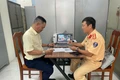 Gia Lai: Tài xế bị xử phạt vì điều khiển xe khách vào đường cấm