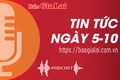 Tin tức sáng 5-10: Tập trung đảm bảo an toàn hồ đập trong mùa mưa lũ