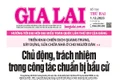 Báo Gia Lai số thứ hai ngày 1-12-2025