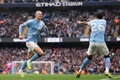 Haaland thăng hoa giúp Man City thắng ba trận liên tiếp ở Premier League. Nguồn: Getty Images