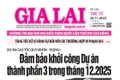 Báo Gia Lai số thứ tư ngày 26-11-2025