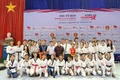 Tại Giải vô địch Taekwondo các CLB Quốc gia - cúp Đại sứ Hàn Quốc 2025, đoàn Gia Lai đứng thứ ba toàn đoàn. Ảnh: ĐVCC