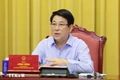 Chủ tịch nước Lương Cường phát biểu. Ảnh: Lâm Khánh/TTXVN