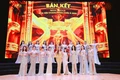 18 thí sinh xuất sắc tại đêm bán kết Hoa hậu Doanh nhân Châu Á 2025. Ảnh: ĐVCC