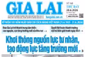 Báo Gia Lai số thứ bảy ngày 20-6-2026