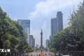 Thủ đô Mexico rực rỡ sắc vàng cam đón ngày hội bóng đá thế giới