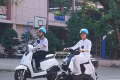Học sinh TP.HCM thích thú trải nghiệm xe máy điện VinFast, mẫu xe mới Amio gây 'sốt'