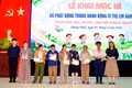 Phát động Tháng hành động vì trẻ em năm 2026 tại phường Thống Nhất và xã Đak Sơmei.