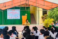 Truyền thông về tâm lý học đường cho học sinh tại xã Bình Phú.