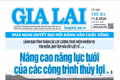 Báo Gia Lai số thứ ba ngày 11-8-2026