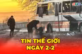 Tin thế giới ngày 2-2: Nga tấn công xe chở thợ mỏ ở Dnipropetrovsk, ít nhất 15 người thiệt mạng