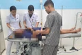 Nhờ sự giúp đỡ của cán bộ Công an phường An Khê, ông H. được cấp cứu kịp thời.