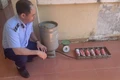 Bộ dụng cụ cơ sở kinh doanh sử dụng để san chiết gas trái phép.
